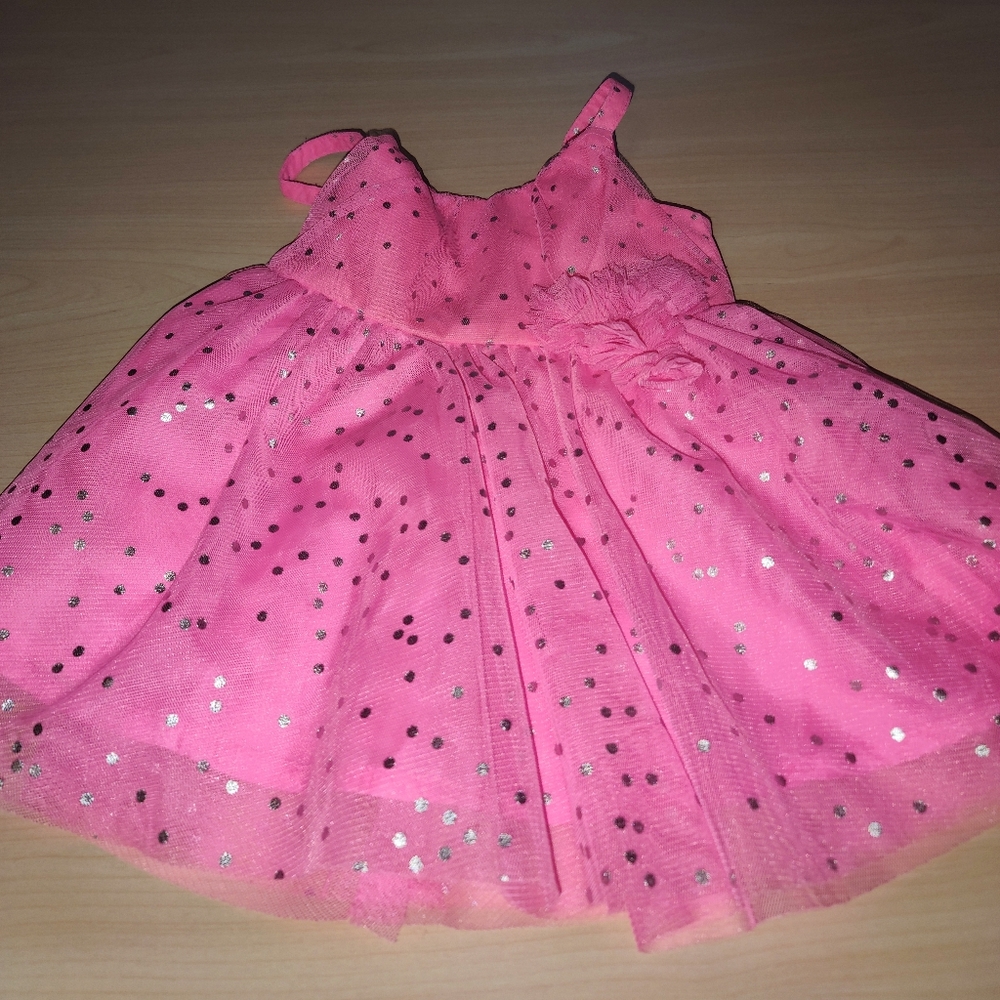 Baby girl Kensie pink dress 12m
